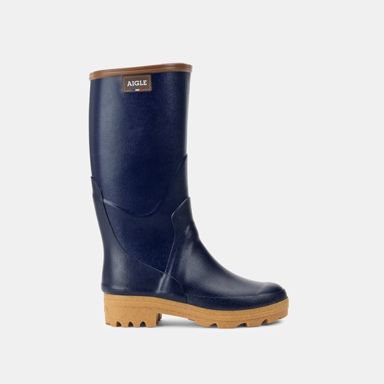 Aigle The Iconic Hunting Boots Women Navy ZA-43960